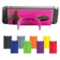 Combination Silicone Cell Phone Card Wallet and Kick Stand